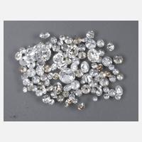 Konvolut Brillanten von ca. 3,5 ct111