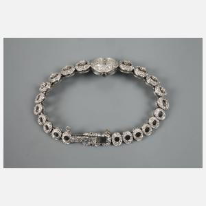 Jobo, Damenarmbanduhr mit Brillanten