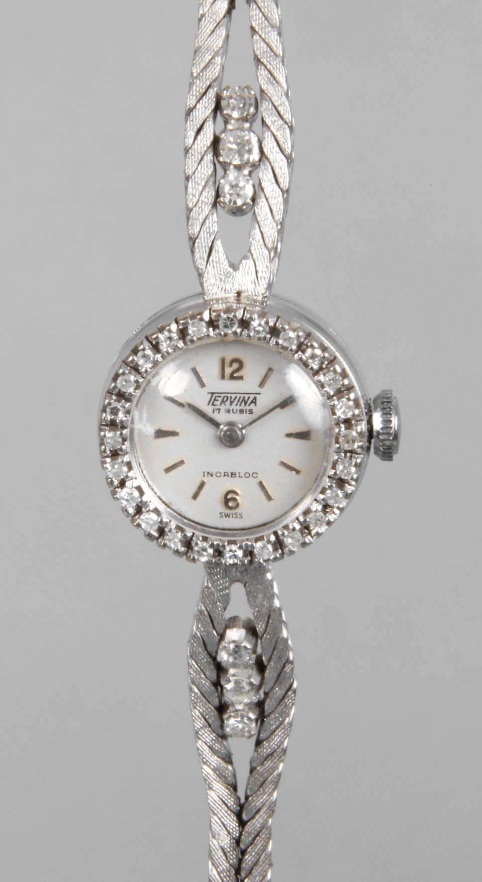 Tervina Damenarmbanduhr mit Diamanten