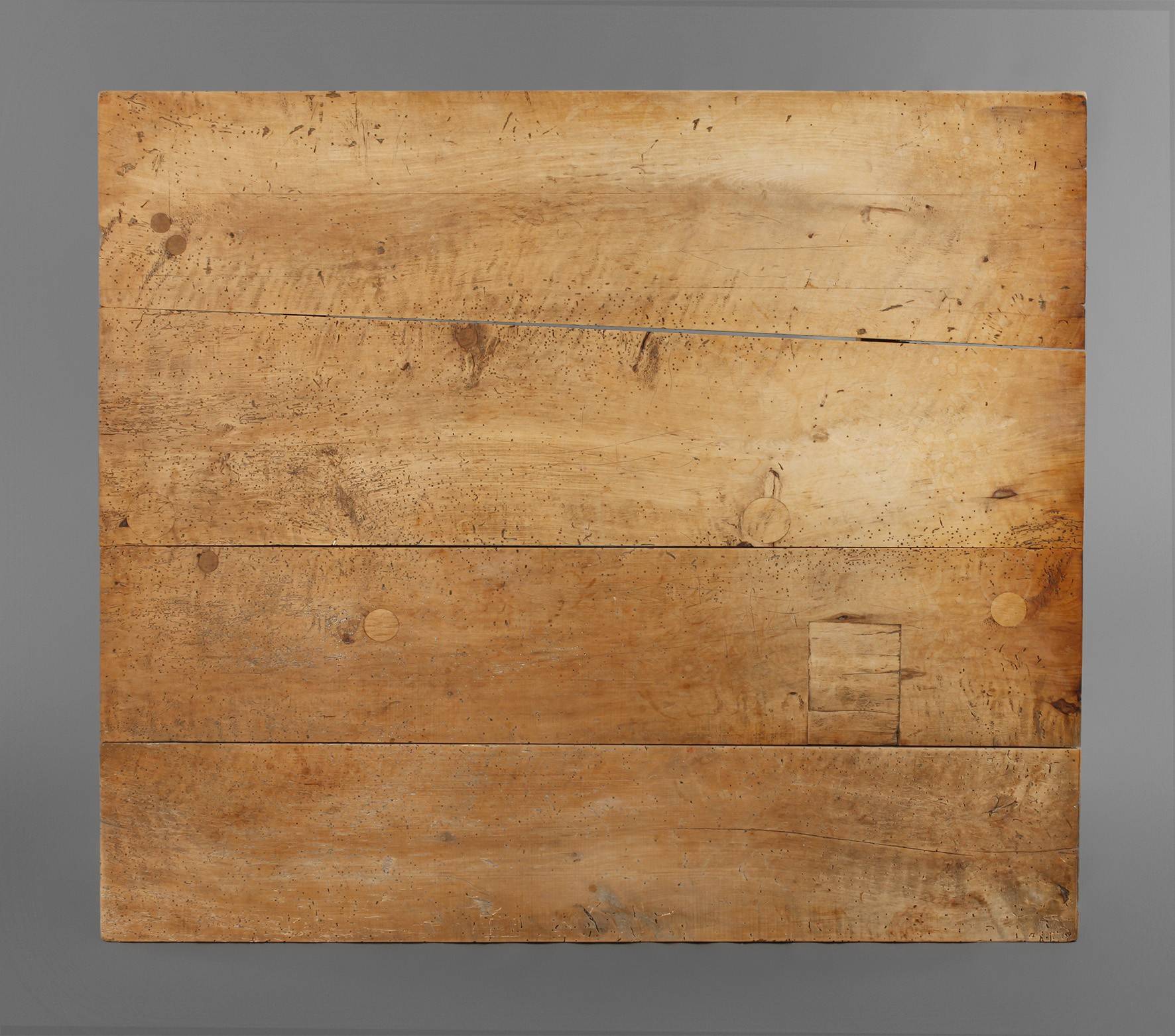 Rustikale Tischplatte