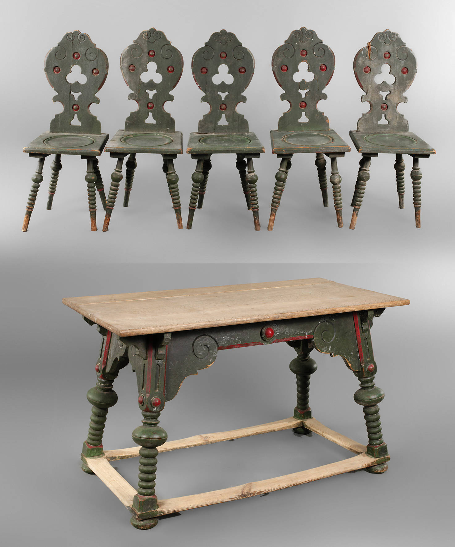 Bäuerliche Sitzgruppe