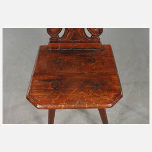 Alpenländischer Brettstuhl