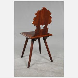 Alpenländischer Brettstuhl