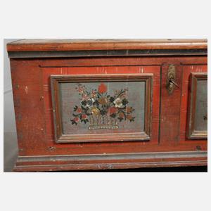 Vogtländische Bauerntruhe