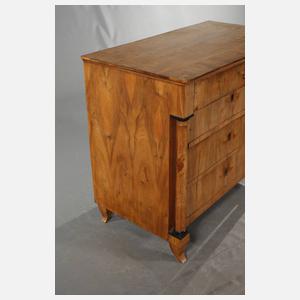 Biedermeiersäulenkommode