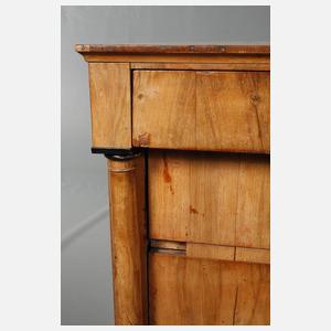 Biedermeiersäulenkommode