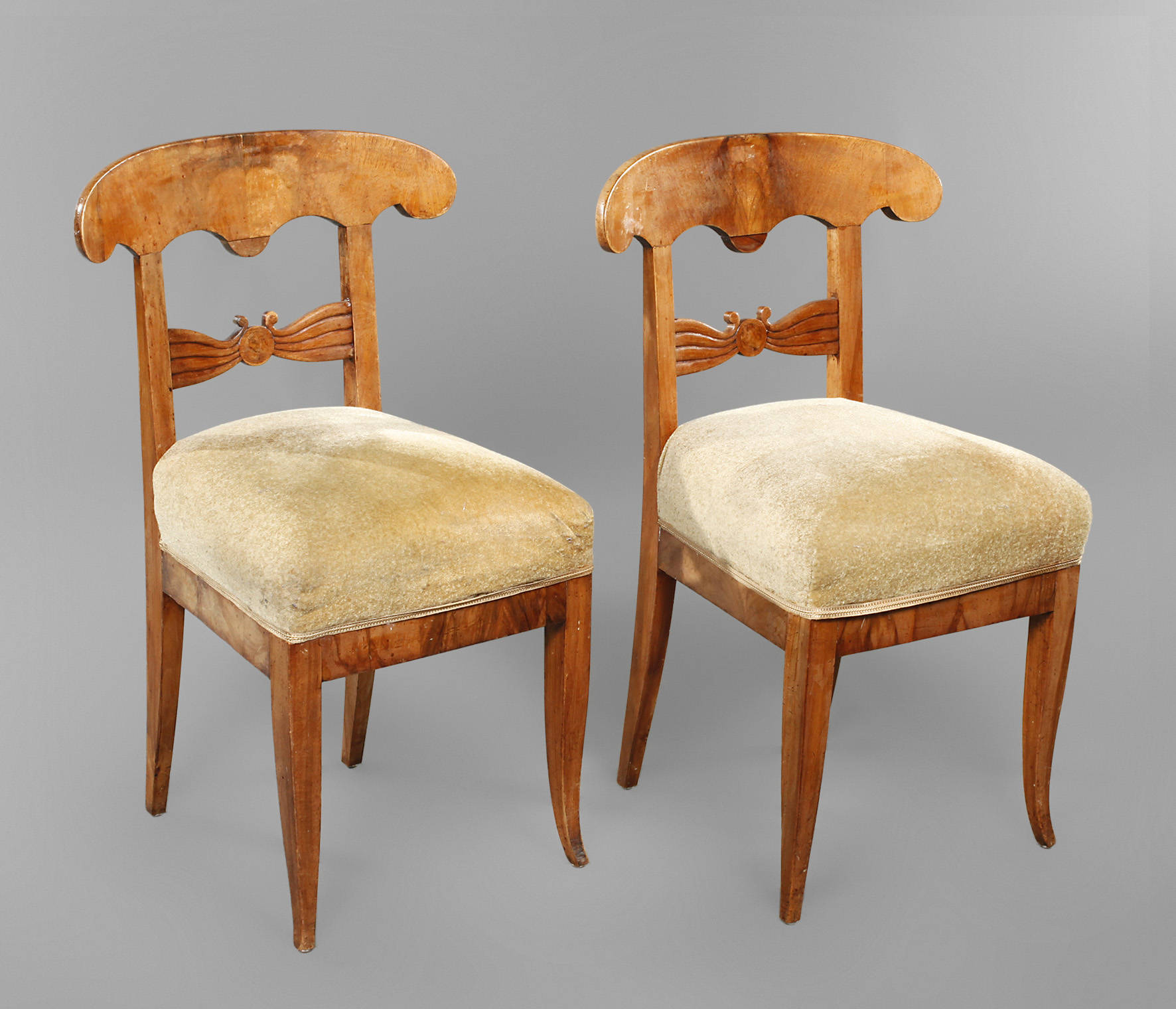 Paar Biedermeierstühle