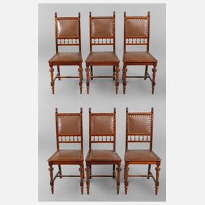 Sechs Gründerzeitstühle