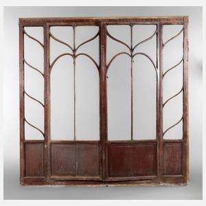 Großes außergewöhnliches Wintergartenfenster