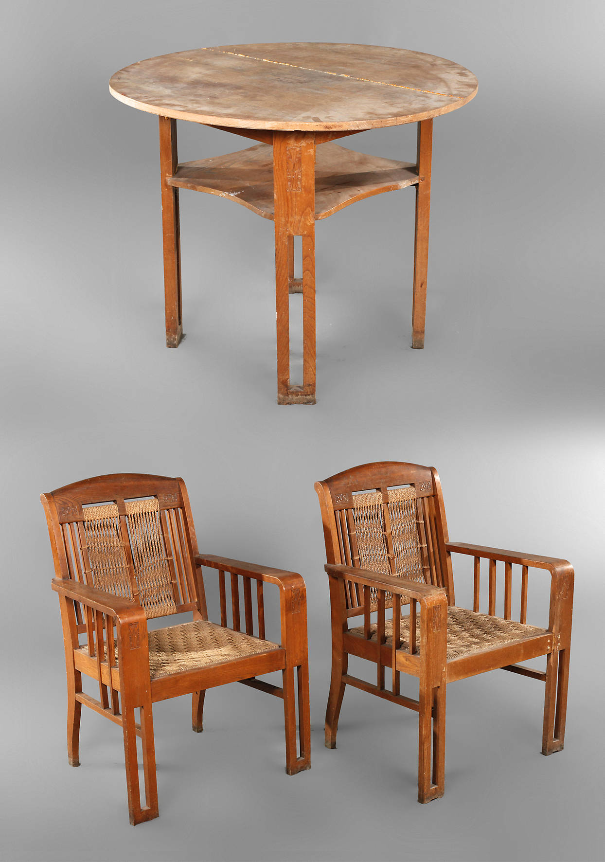 Jugendstilsitzgarnitur