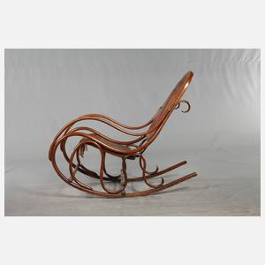 Jugendstil Schaukelstuhl