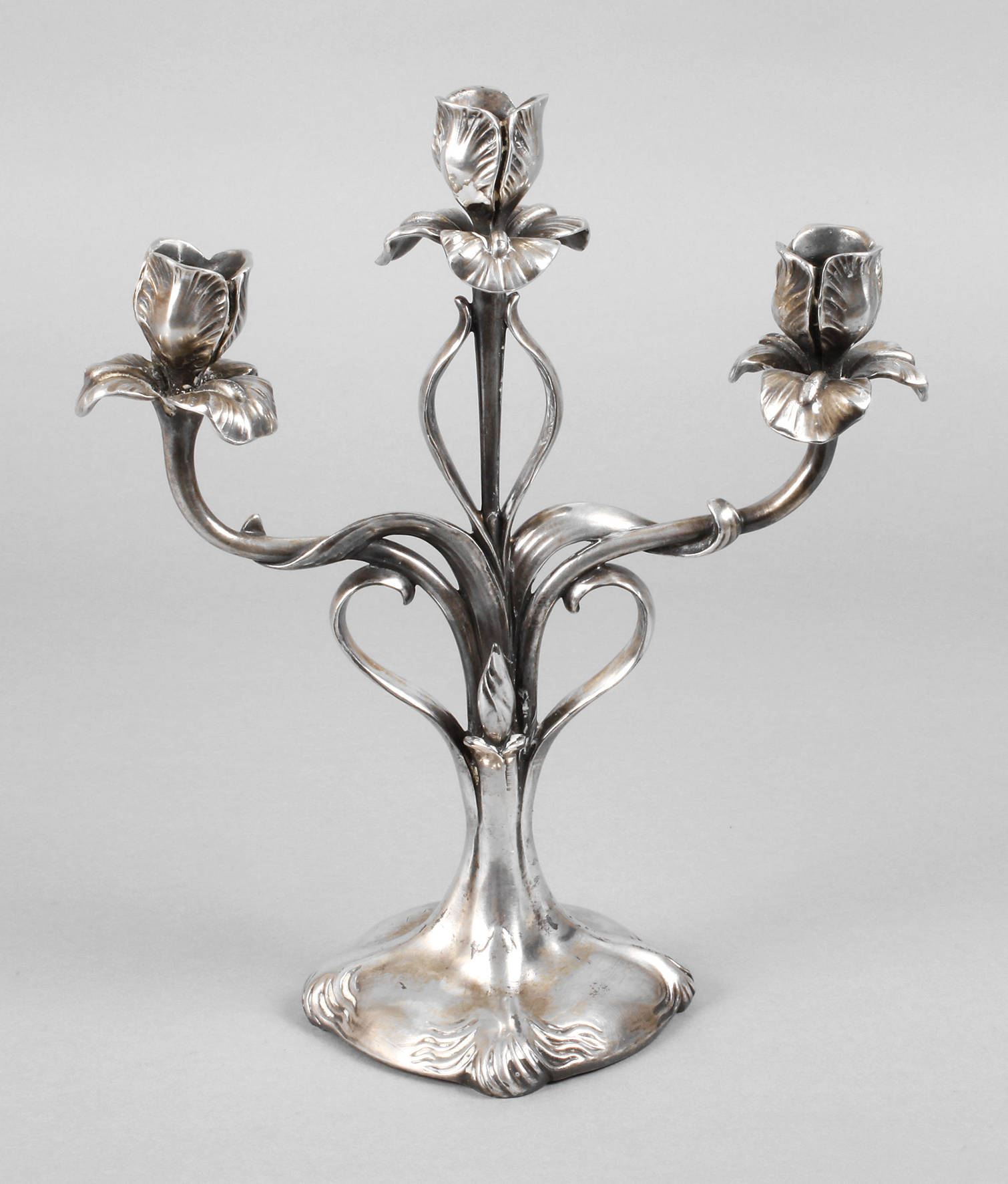 Jugendstilleuchter Irisdekor