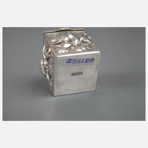 Kleine Dose als Taschenascher