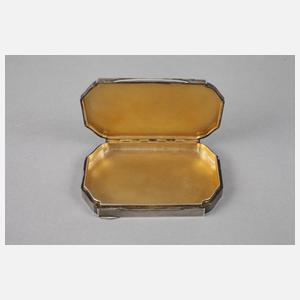 Silber Emaildose Erotika