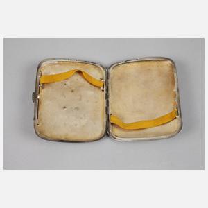 Silber Zigarettenetui Erotika