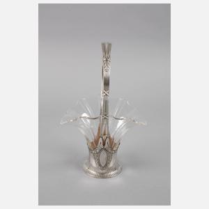 WMF Geislingen zwei Jugendstilkörbchen