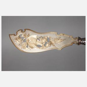 Silber Fischvorlegebesteck Heinrich Vogeler