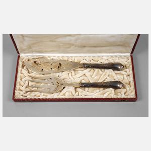 Silber Fischvorlegebesteck Heinrich Vogeler