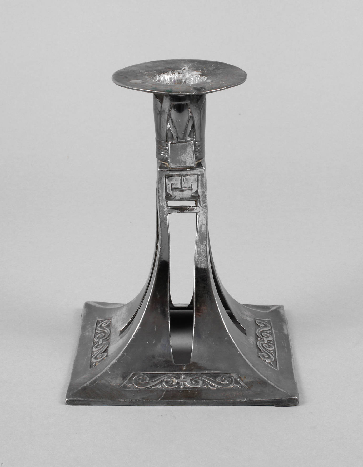 Zinnleuchter Jugendstil