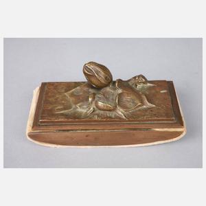 Bronzeschreibset Jugendstil