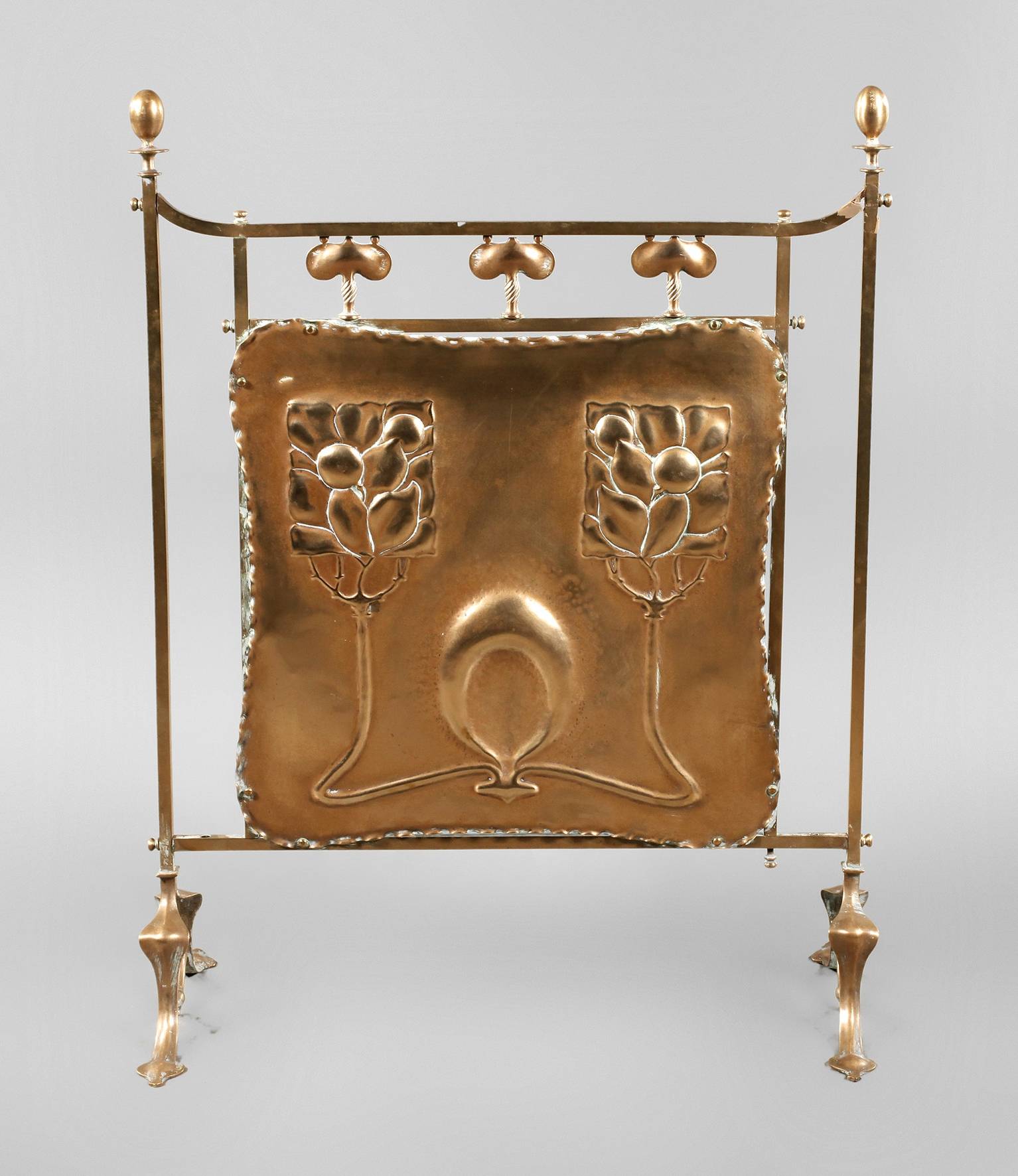 Kaminschirm Arts & Crafts