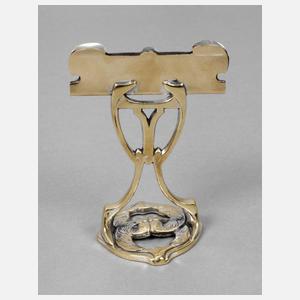 Menükartenhalter Jugendstil
