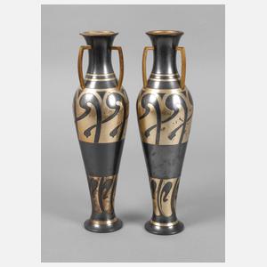 Paar Ziervasen Jugendstil