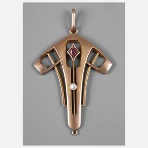 Anhänger Jugendstil