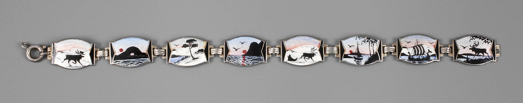 Aksel Holmsen Armband mit Emaille