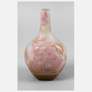Émile Gallé Vase ”Hibiskusblüten”