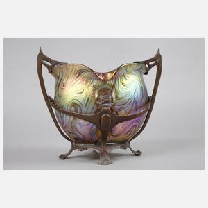 Kralik montierte Jugendstilschale