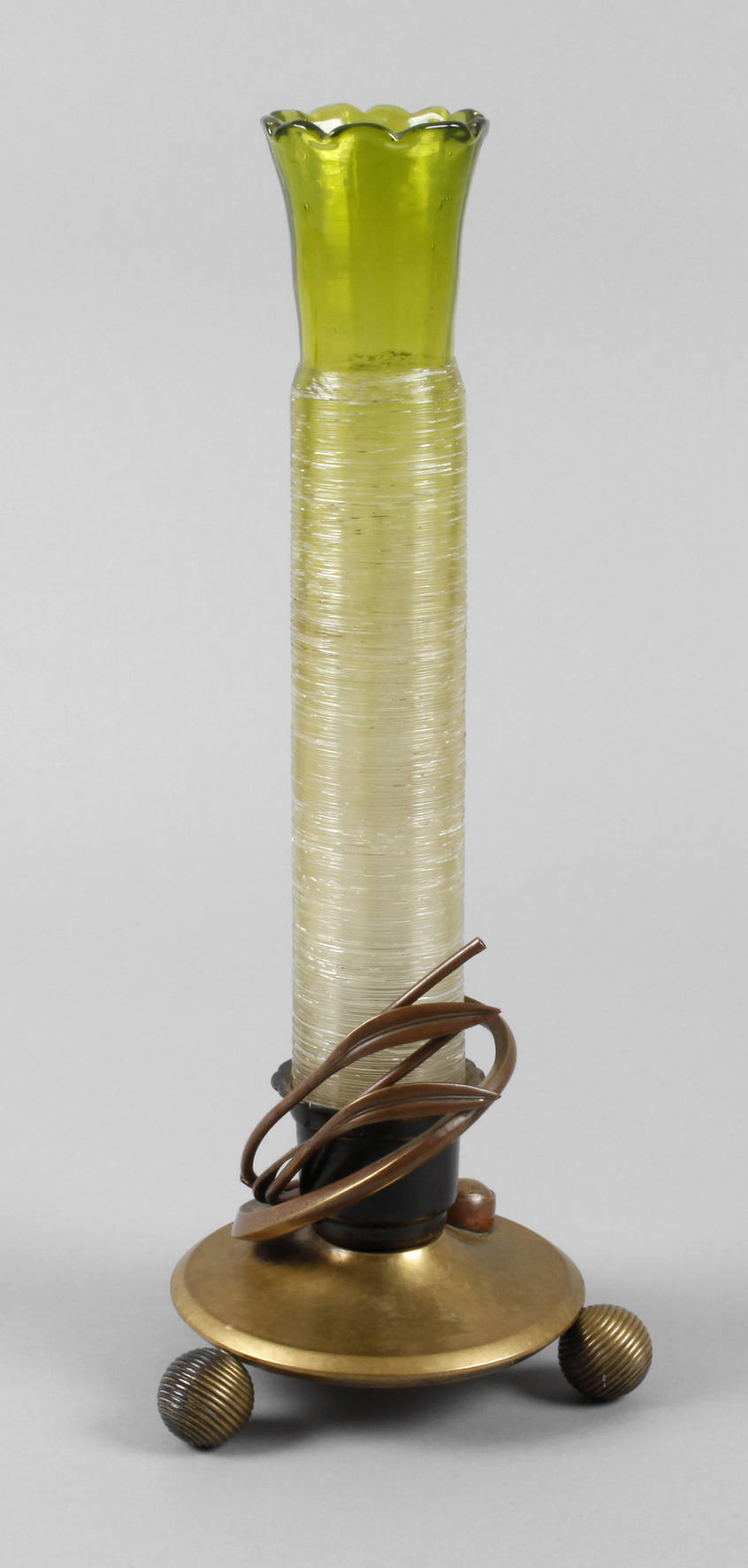 Montierte Art déco-Vase