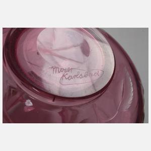 Moser Karlsbad Vase ”Rosenblüten”