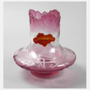 Moser Karlsbad Vase ”Rosenblüten”