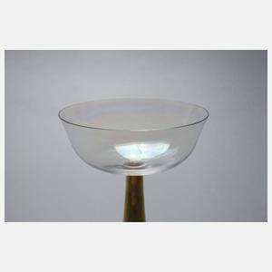 Paar elegante Sektschalen