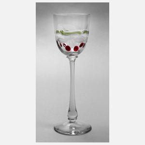 Theresienthal Stängelglas Jugendstil