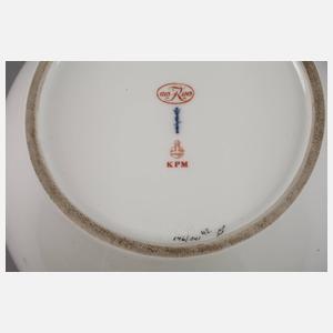 KPM Berlin Deckelvase mit Kinderfigur