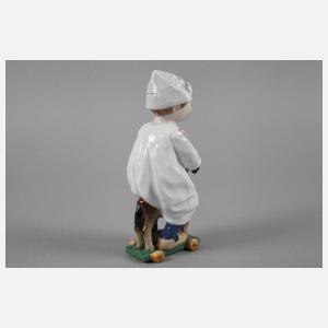 Meissen ”Kind, auf einem Holzpferd reitend”