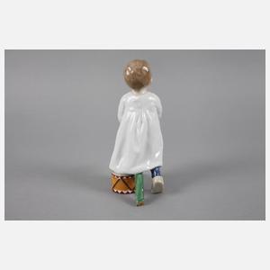 Meissen ”Kind, auf einem Stecken reitend”