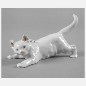 Meissen ”Katze, schleichend”