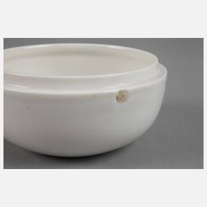 Meissen Deckeldose Ansicht Elbufer Dresden