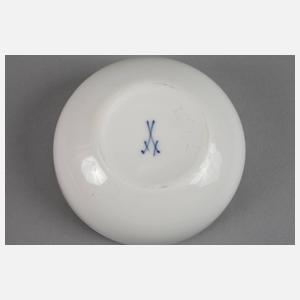 Meissen Deckeldose Ansicht Elbufer Dresden