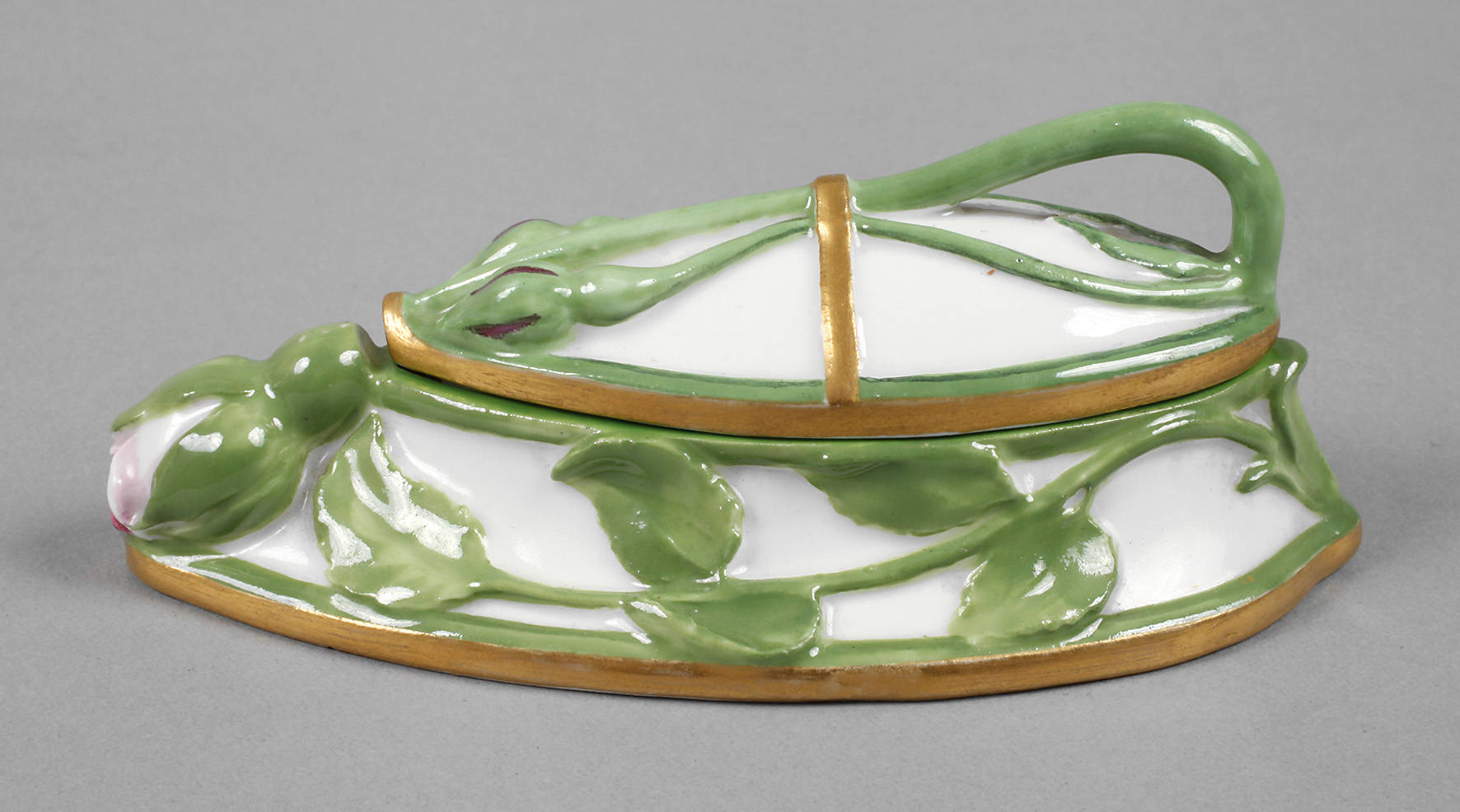 Meissen kleine Deckeldose Jugendstil