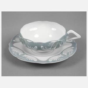 Meissen Tasse Jugendstil