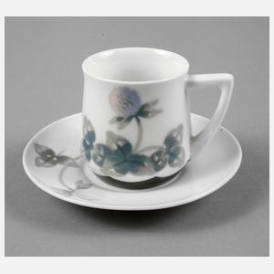 Rosenthal/Darmstadt Mokkatasse Jugendstil