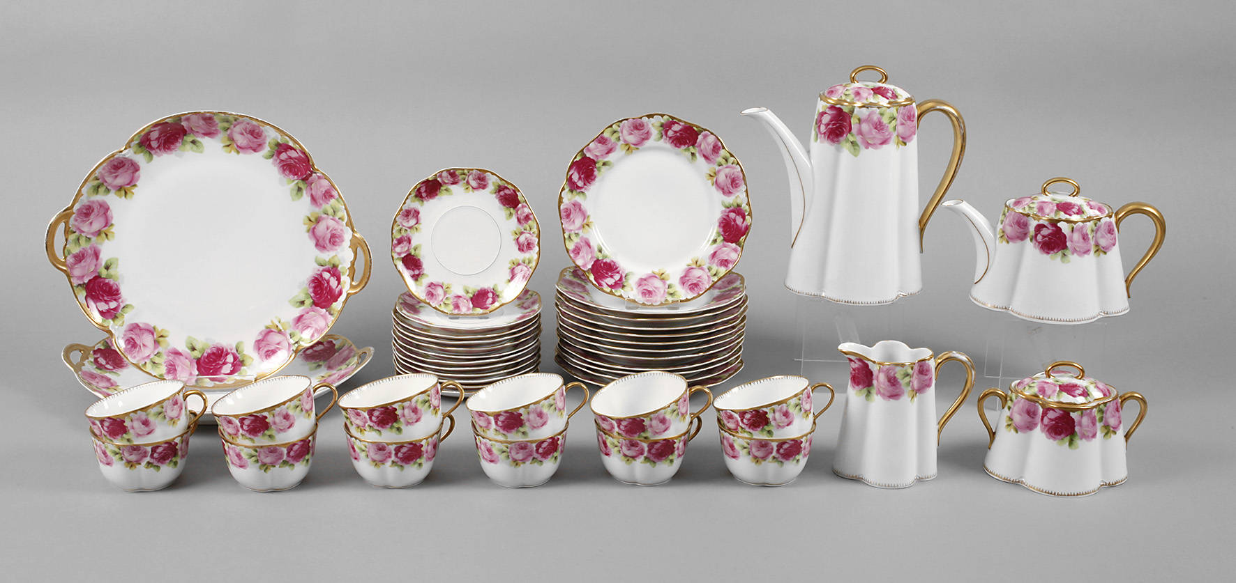 Rosenthal Tee-/Kaffeeservice ”Chrysantheme/Cecilia”