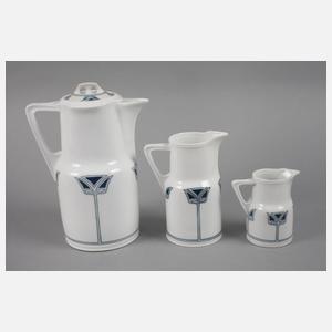 Ferdinand Selle Burgau Restservice ”Geschweifte Form”