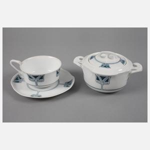 Ferdinand Selle Burgau Restservice ”Geschweifte Form”