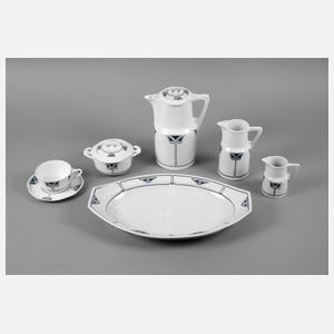 Ferdinand Selle Burgau Restservice ”Geschweifte Form”