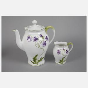 Swaine & Co. Hüttensteinach Kaffeeservice Jugendstil
